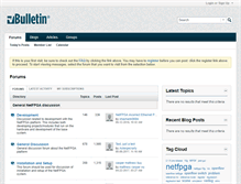 Tablet Screenshot of forums.netfpga.org